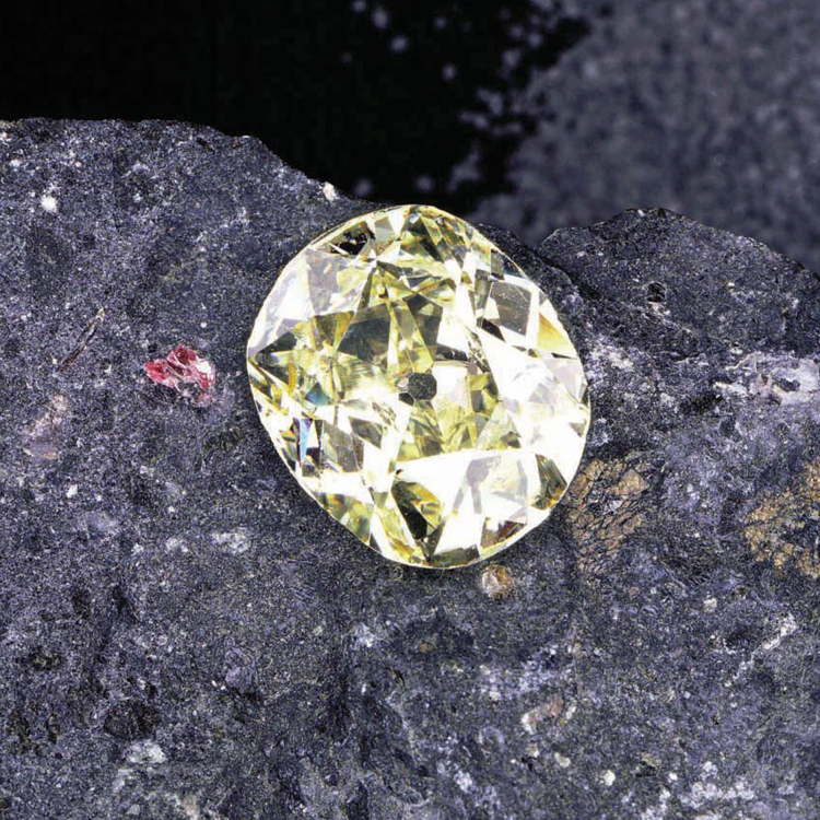 The Eureka Diamond, Discovered in South Africa