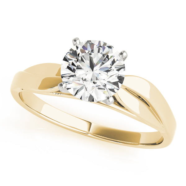 Engagement Rings Solitaires - 18KT Yellow Gold