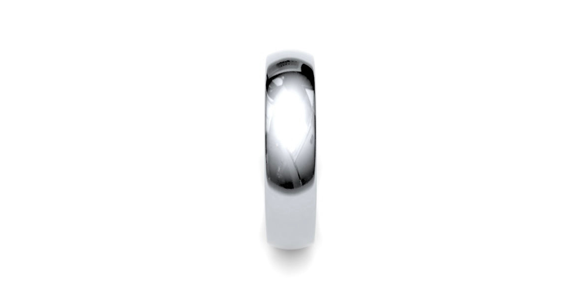 5mm Rounded Wedding Ring