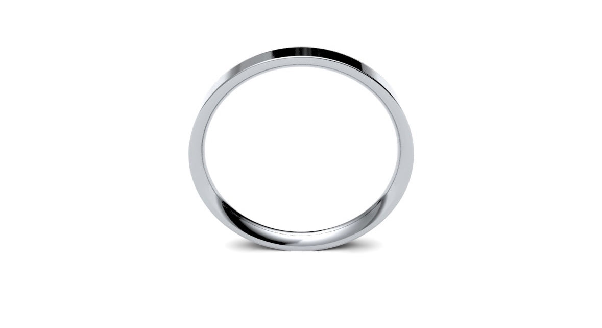 2mm Flat Wedding Ring