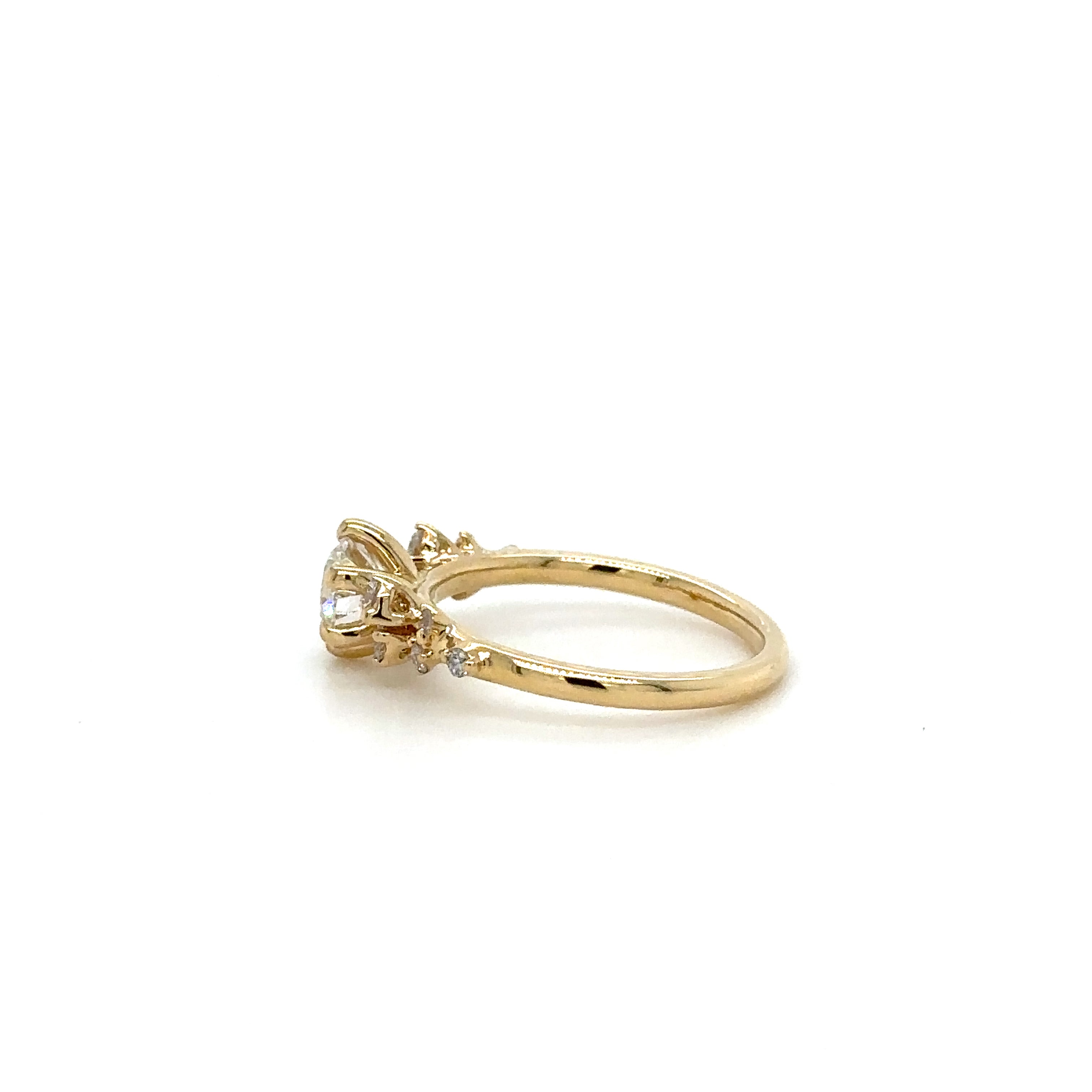 Astrological Dreamer Lowset Diamond Ring