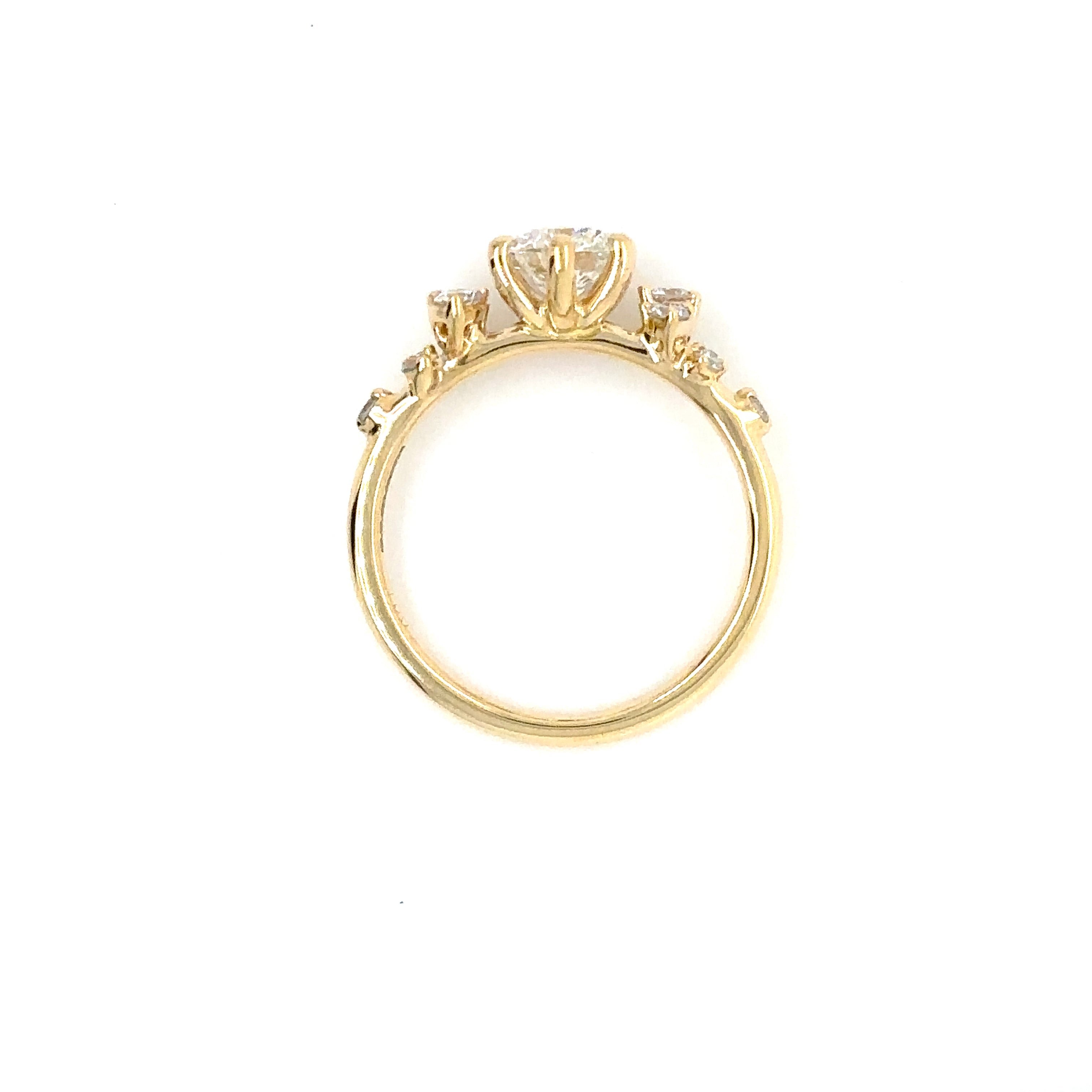 Astrological Dreamer Lowset Diamond Ring