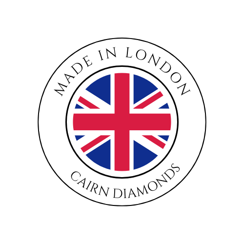 Cairn Diamonds | Made In the UK Makers Mark. 